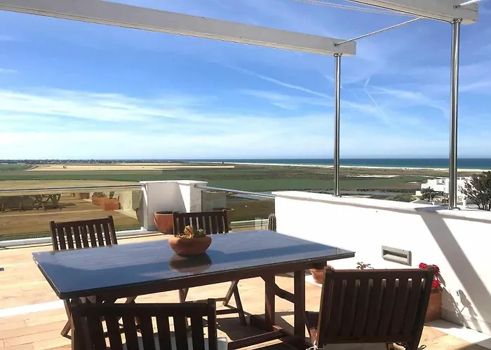 아파트 Marina 1 Atico De Lujo Vistas Al Mar Piscina *