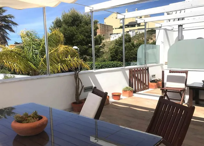 Marina 1. Atico De Lujo. Vistas Al Mar. Piscina. 科尼尔-德拉弗龙特拉